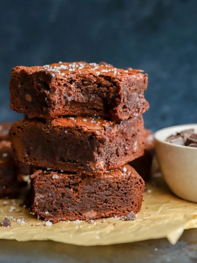 triple chocolate brownies