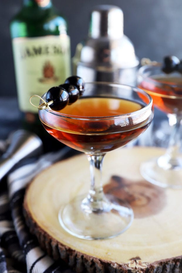 Classic Jameson Manhattan Recipe | Cake 'n Knife