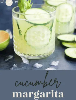 cucumber margarita pin image