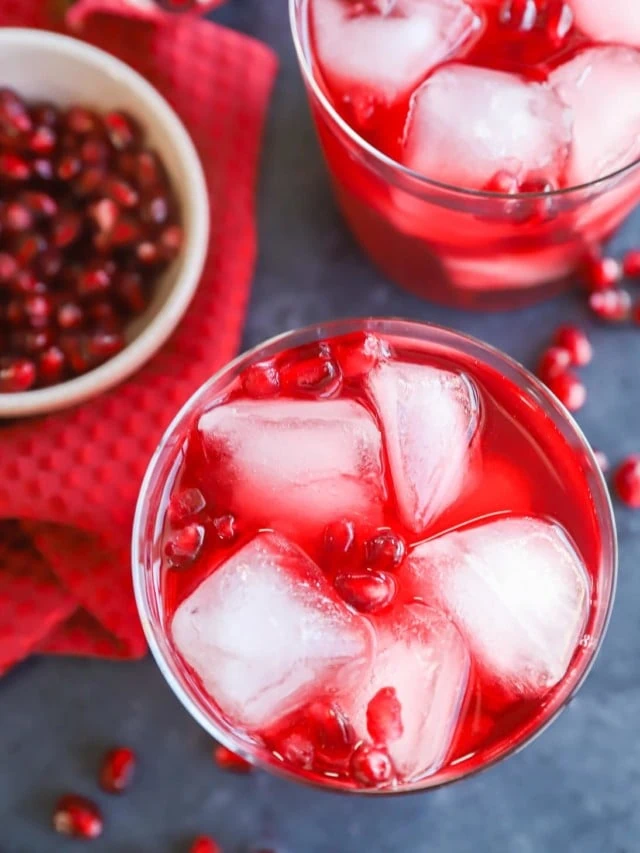 pomegranate negroni