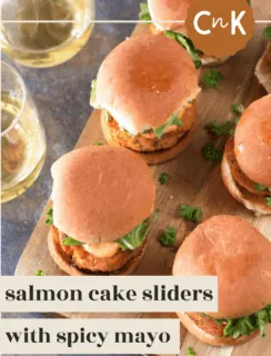 Salmon Cake Sliders Pinterest Photo