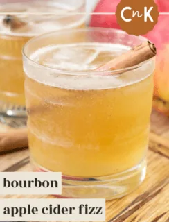 Bourbon Apple Cider Fizz Pinterest Photo