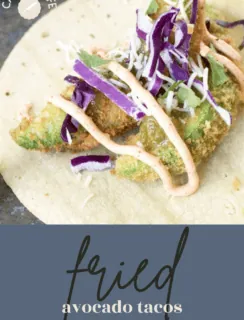 Fried Avocado Tacos Pinterst Photo