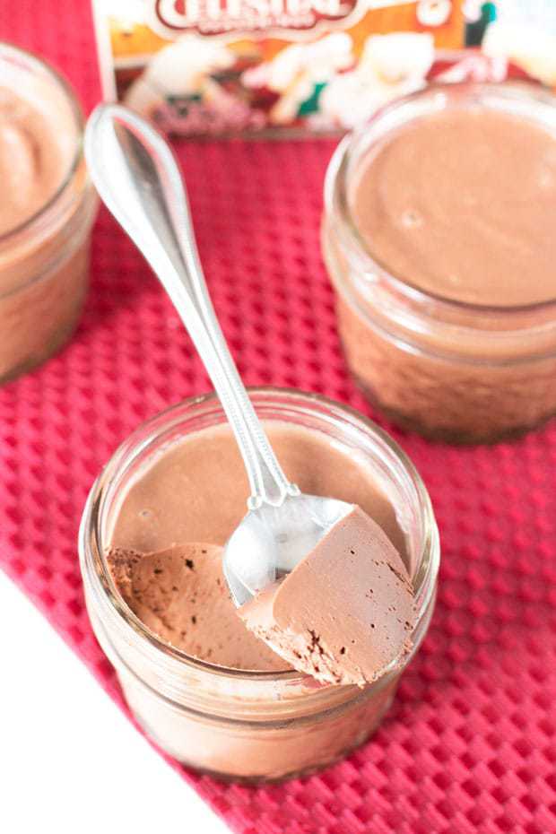 Chocolate Peppermint Pots de Creme | Cake 'n Knife