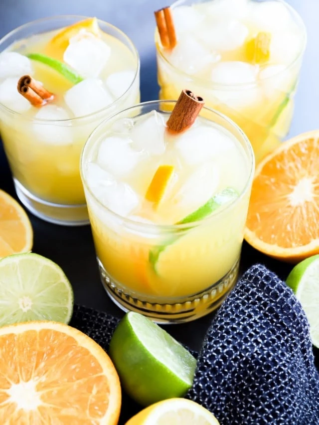 spiced rum punch