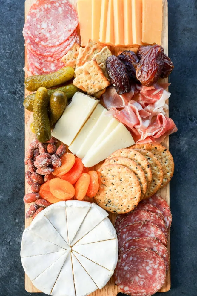 easy charcuterie board