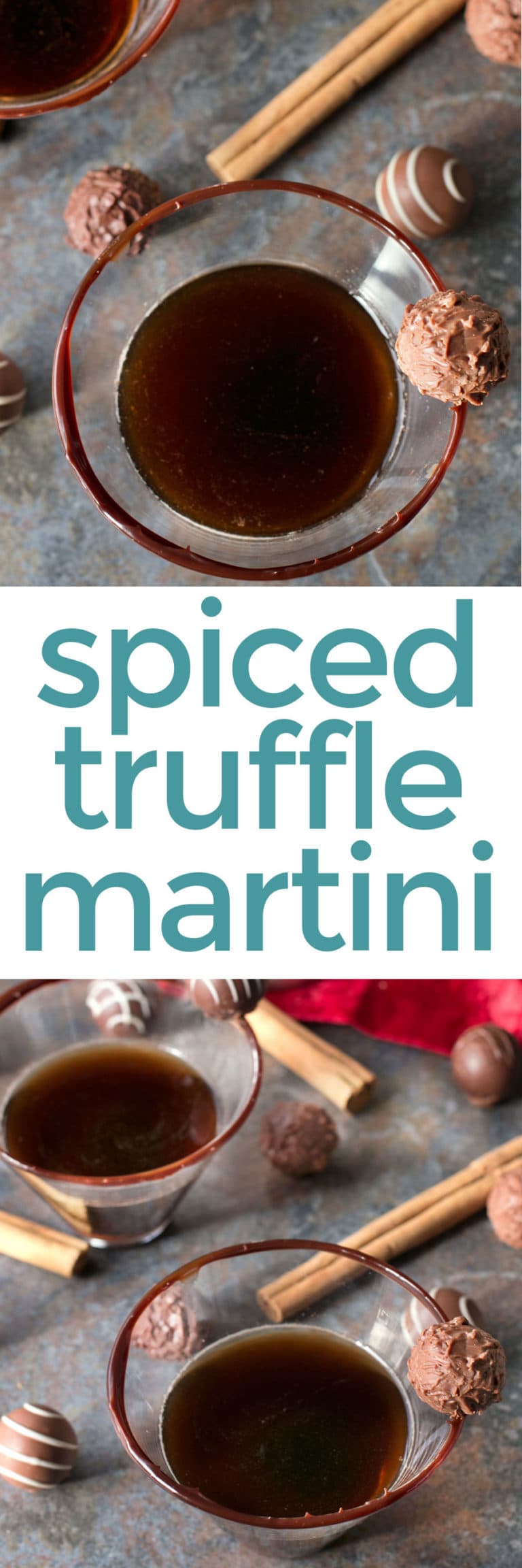 Spiced Truffle Martini | Cake 'n Knife