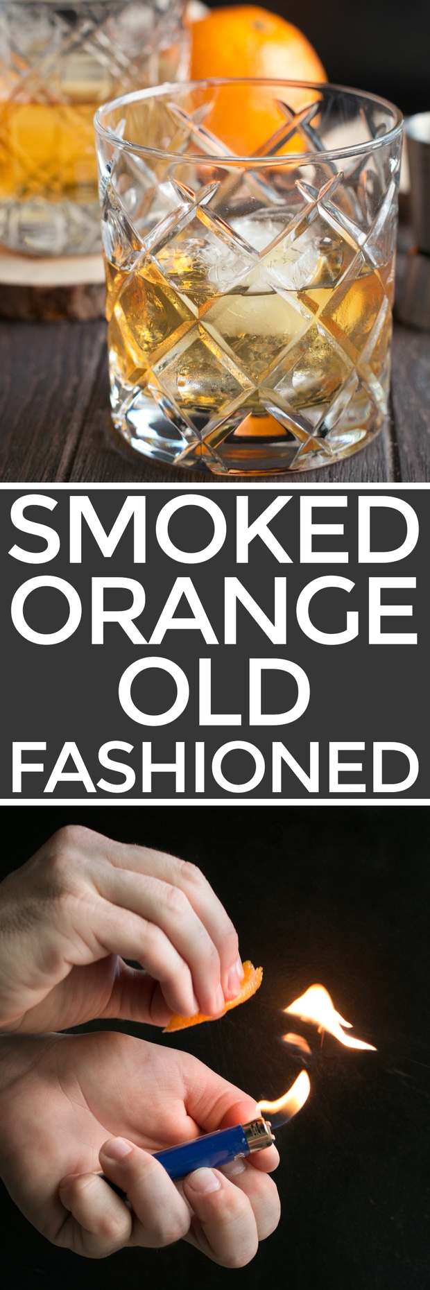 Smoked Orange Old Fashioned | Cake 'n Knife