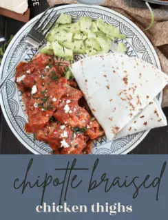 Chipotle Braise Chicken Thighs Pinterest Photo