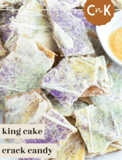 King Cake Crack Candy Pinterest Pin