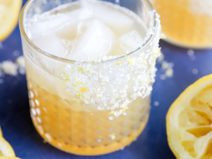 Lemon Margarita (Tequila Lemon Cocktail) - Foxes Love Lemons