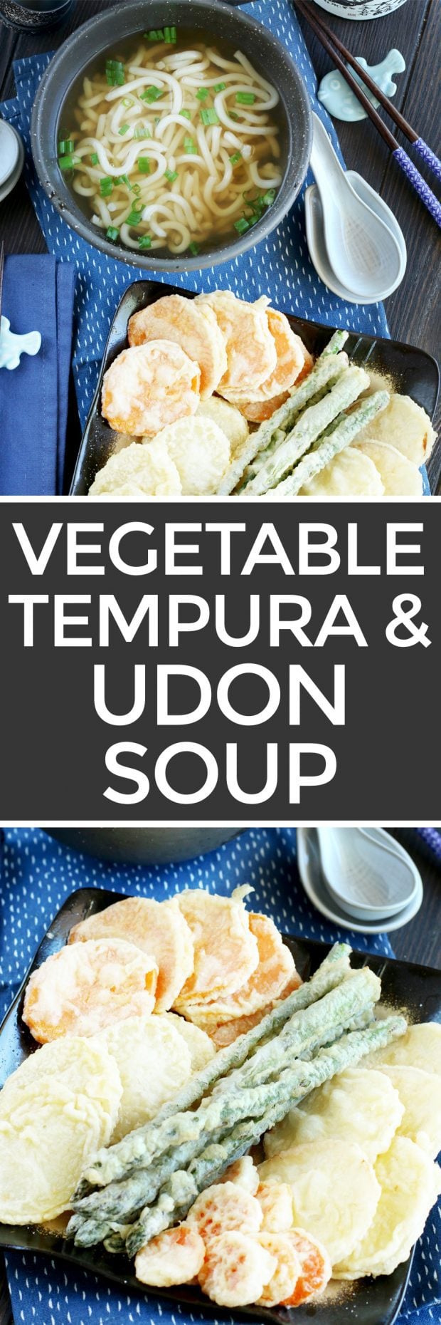 Vegetable Tempura Udon Soup | Cake 'n Knife