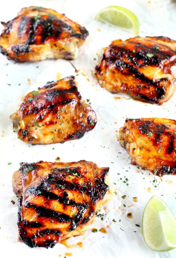 Tequila Lime Chicken Thighs | Cake 'n Knife