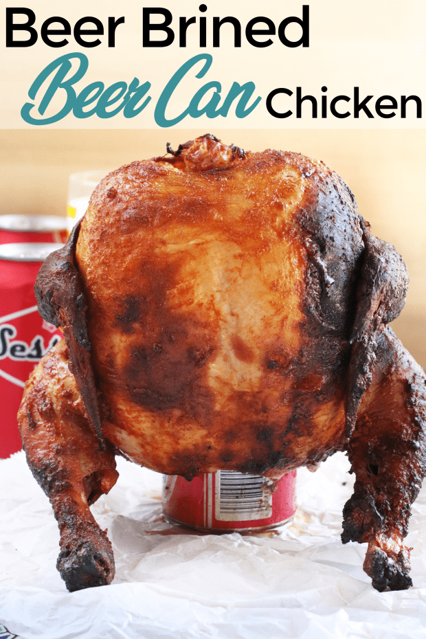 Beer Brined Beer Can Chicken