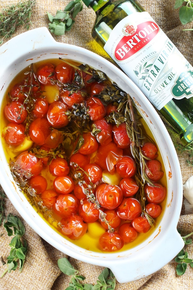 Schnelles Kirschtomaten-Confit