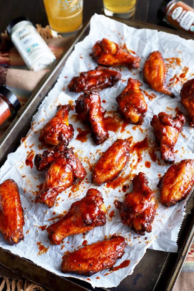 Spicy Sweet Grilled Cajun Wings For Game Day | Cake 'n Knife