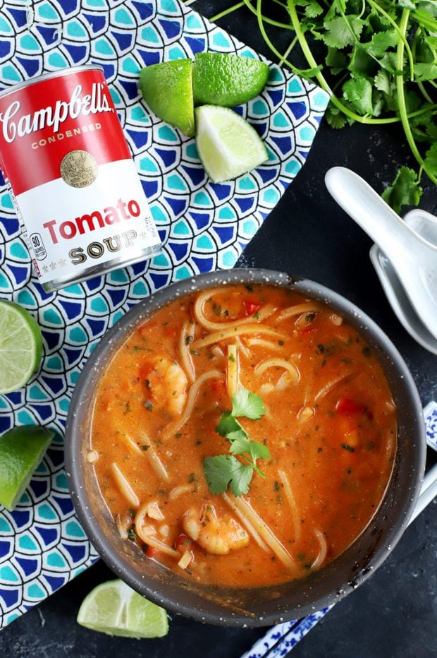 Thai Shrimp Noodle Soup | Cake 'n Knife