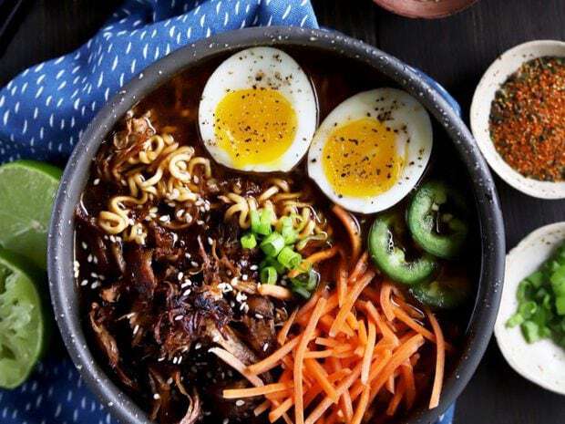 Spicy Pork Instant Pot Ramen Recipe