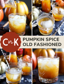 Pumpkin Spice Old Fashioned Pinterest Image