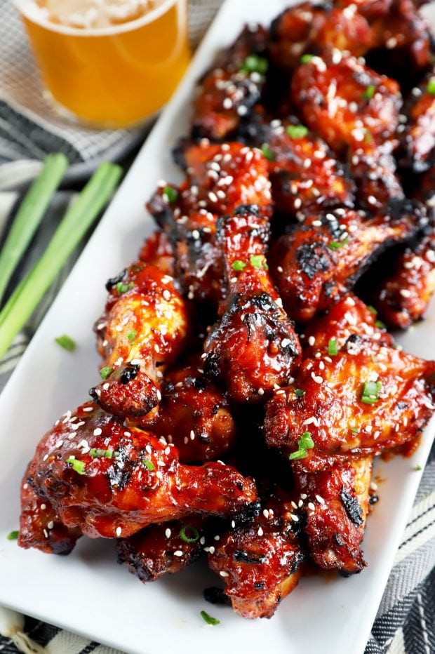 Crispy Korean BBQ Chicken Wings_7078 - Cake 'n Knife