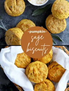 Pumpkin Sage Biscuits Pinterest Pin