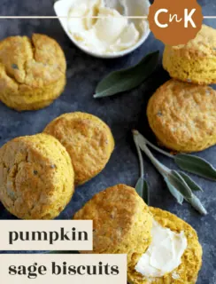 Pumpkin Sage Biscuits Pinterest Image