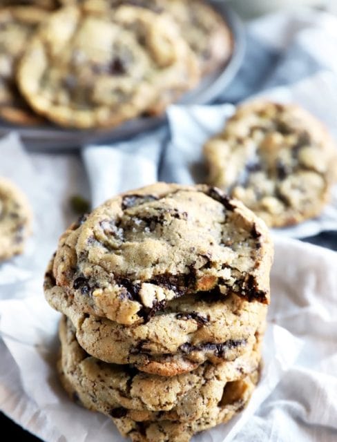 Lemon Lavender Shortbread Cookies | Cake 'n Knife