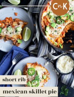 Short Rib Skillet Pie Pinterest Image