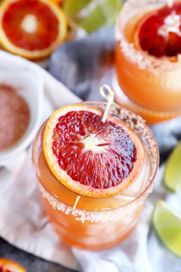 Spicy Blood Orange Margarita Recipe 