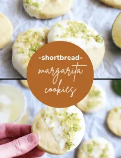 Shortbread Margarita Cookies Pinterest Photo