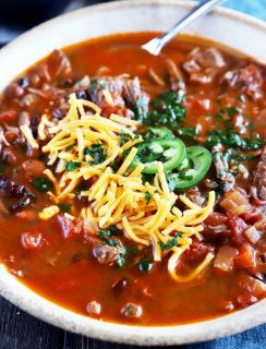 Bowl with Instant Pot chili image