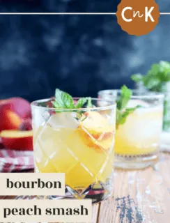 Bourbon Peach Smash Pinterest Pin