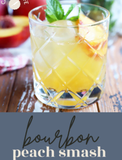 Bourbon Peach Smash Pinterest Photo