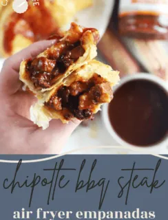 BBQ Steak Empanadas Pinterest Pin