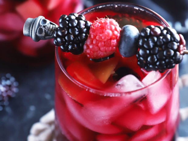 Cranberry Halloween Punch