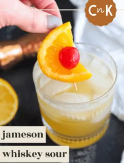 Jameson Whiskey Sour Pinterest Photo