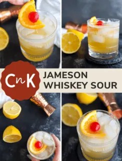 Jameson Whiskey Sour Pinterest Image