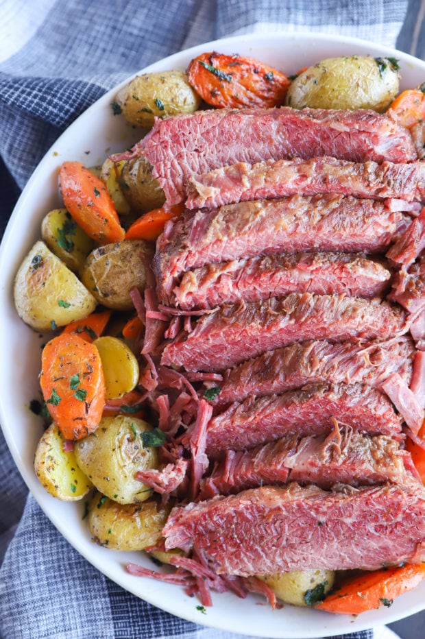 Instant Pot Guinness Corned Beef | Cake 'n Knife