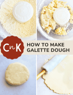 How To Make Galette Dough Pinterest Image