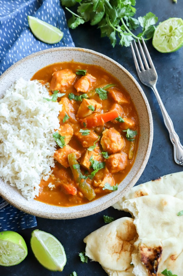 Instant Pot Pumpkin Chicken Curry | Cake 'n Knife