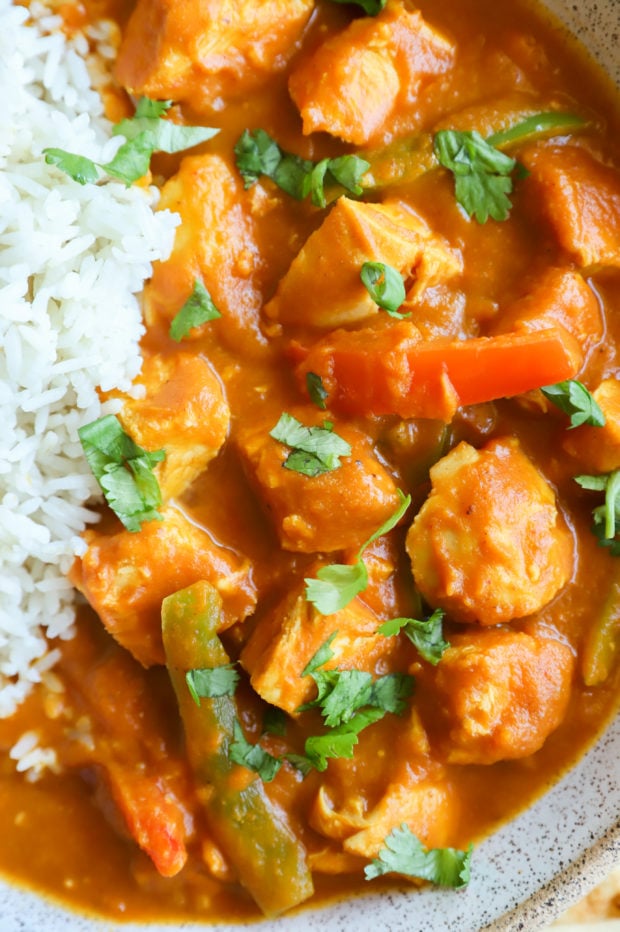 Instant Pot Pumpkin Chicken Curry | Cake 'n Knife