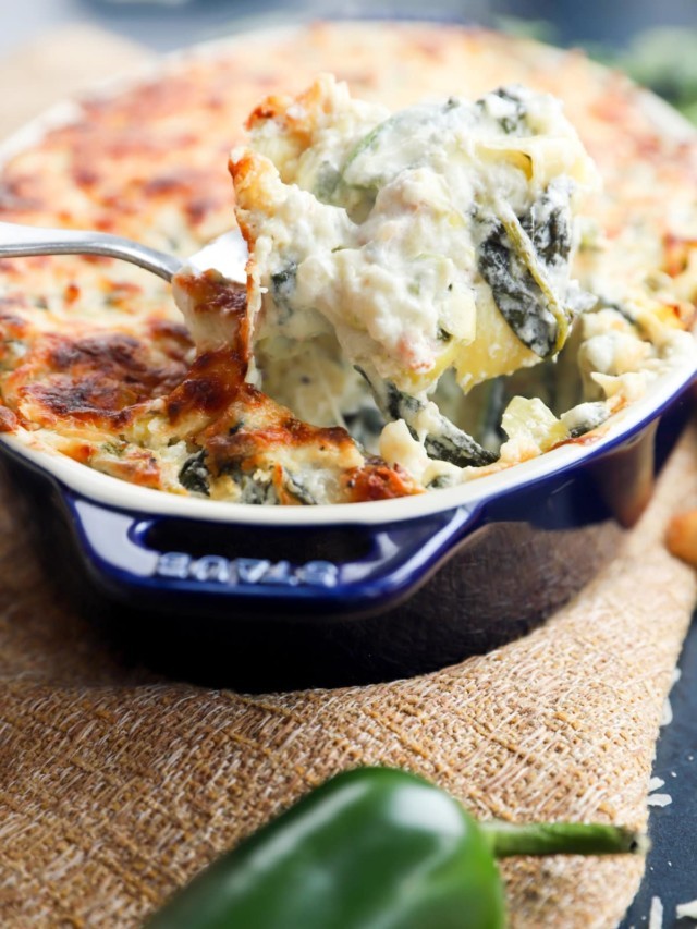 bacon jalapeño spinach artichoke dip