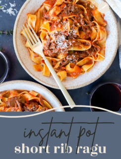 Instant Pot Short Rib Ragu Pinterest 1