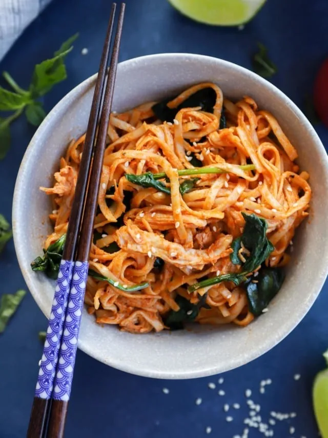 15 minute gochujang noodles