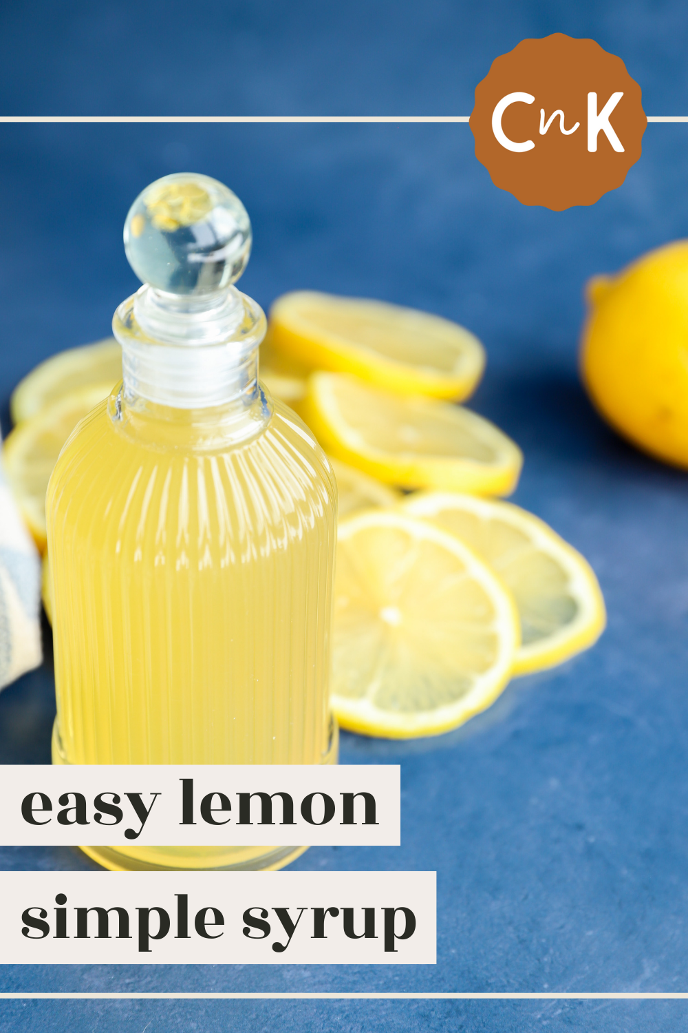 Easy Fresh Lemon Simple Syrup Cake N Knife 