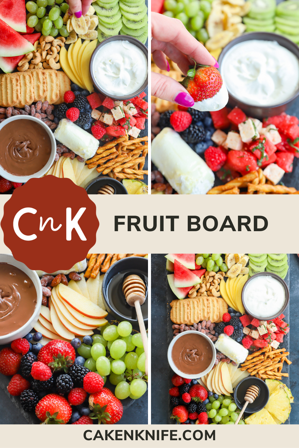 Fruit Charcuterie Board | Cake 'n Knife