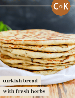 Turkish bread pinterest image
