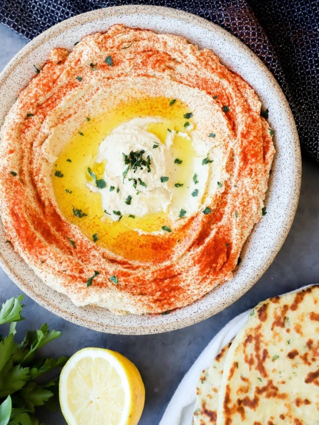 Greek Hummus Cake N Knife