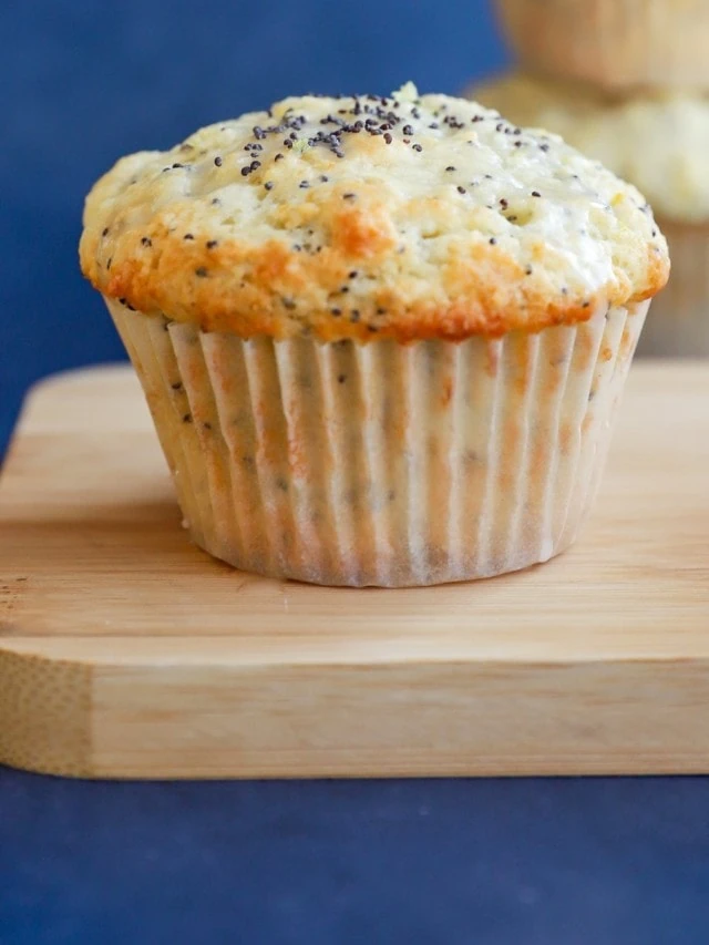 lemon poppy seed muffins