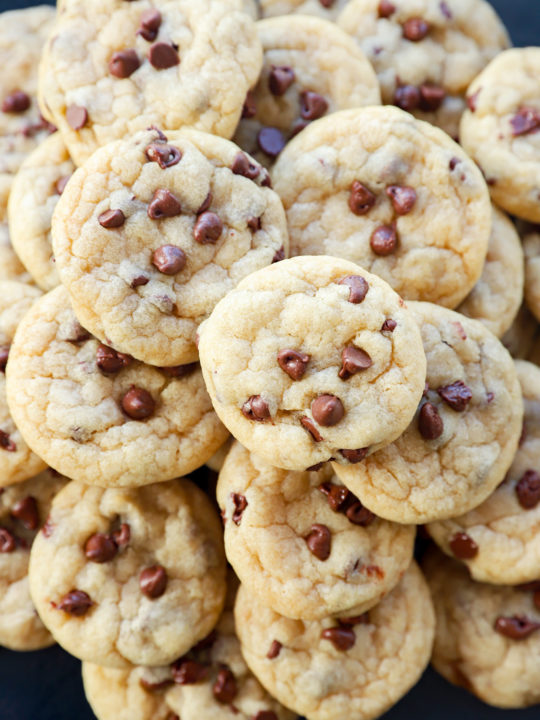 Mini Chocolate Chip Cookies